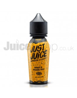 Mango & Passion Fruit by Just Juice (50ml)