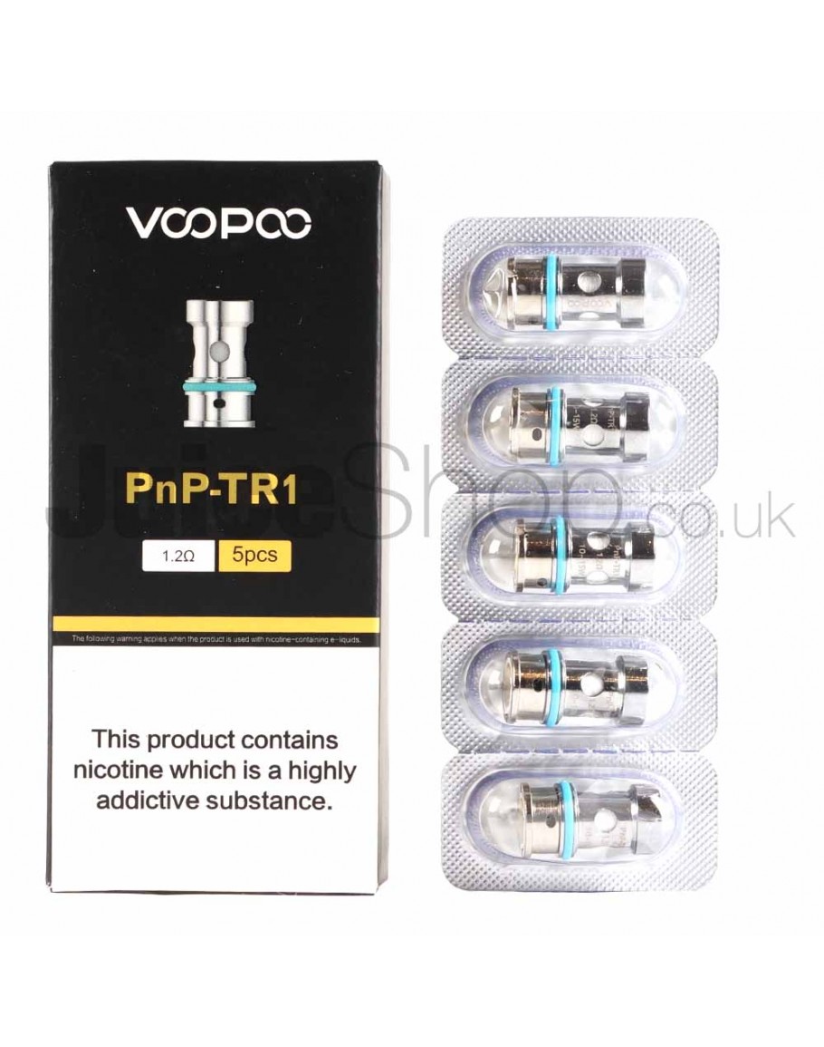 voopoo pnp tr1 coils VooPoo PnP-TR1 Coils (1.2Ω) Coils (5pcs) Vinci/Tiro/Drag