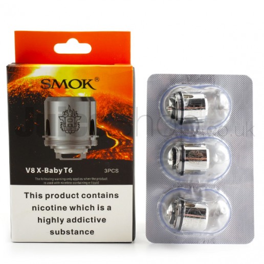 SMOK V8 X-Baby T6 Coils