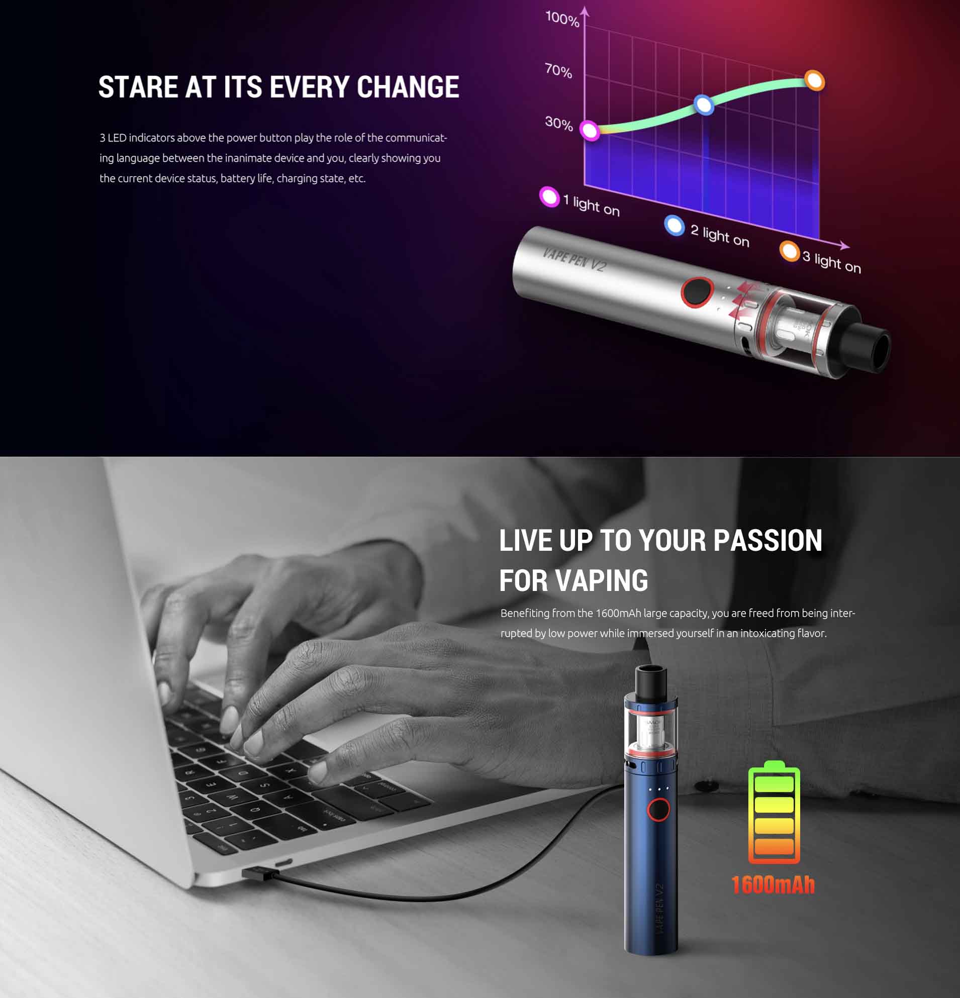 elf bar vape uk VAPE PEN V2 KIT main image 0