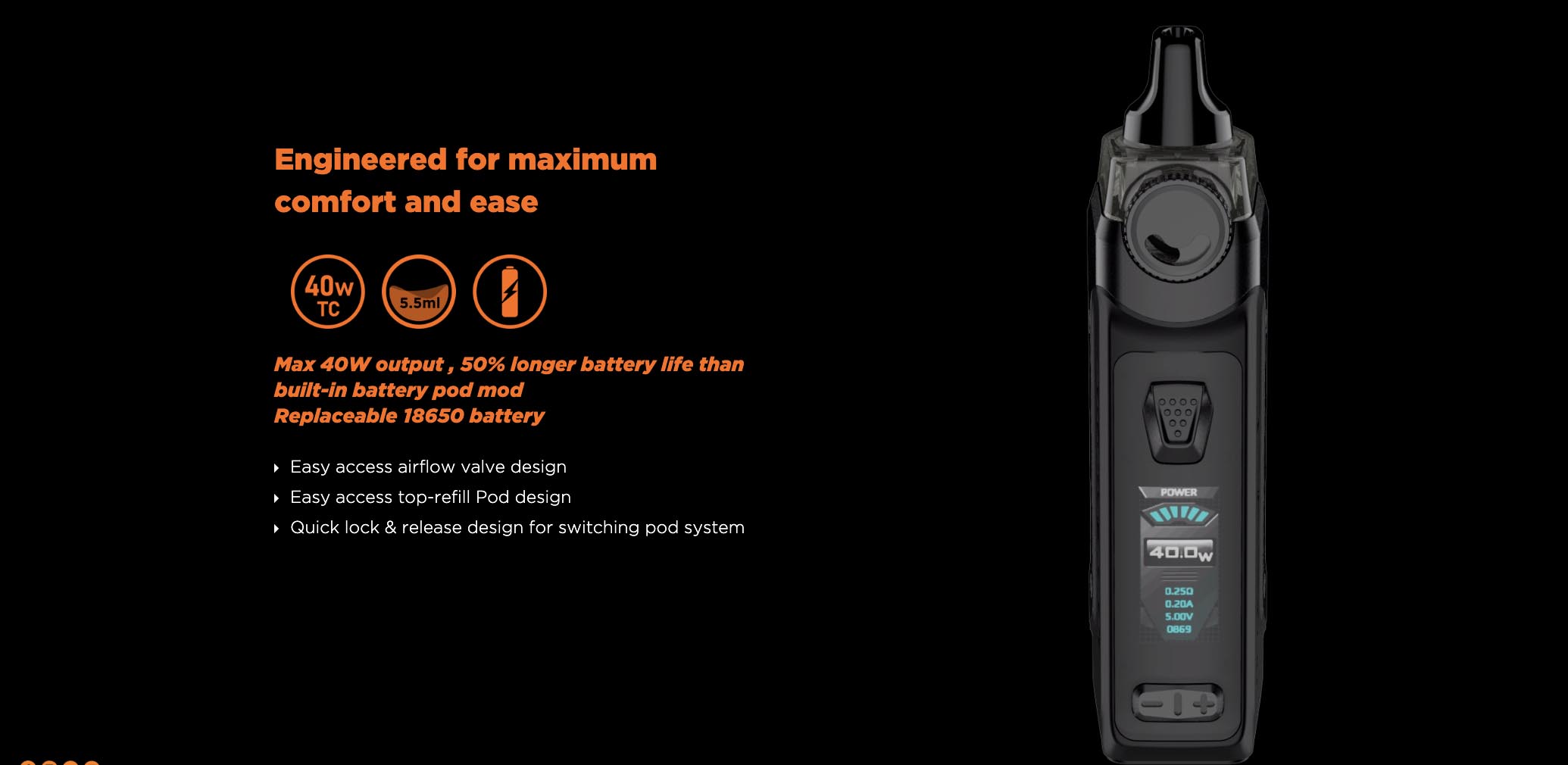 Geek Vape Aegis Boost Plus Pod Mod Kit