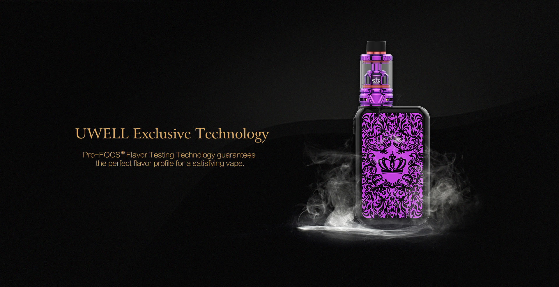 elfbar elfa master akku Uwell Crown IV Box Mod Kit 6ml - UK Vapor Waves main image 1