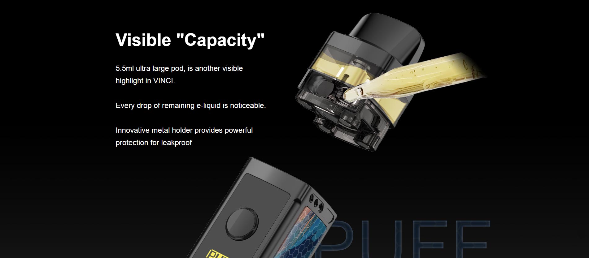 VooPoo Vinci Mod Pod Kit + E-liquid | Juice Shop UK